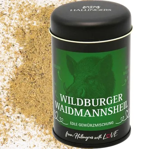 Hallingers Genuss Manufaktur Gewürzmischung Jäger-Geschenk