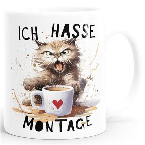 Kaffee- & Teebecher Weiß von MoonWorks