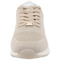 TOM TAILOR Sneaker beige 39 EU - Sportliche Sneaker aus weichem Textil, mit pflegeleichtem Innenmaterial und bequemer Memoryschaum-Innensohle für optimalen Tragekomfort.