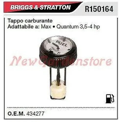 Benzinverschluss B&S Rasenmäher Rasentrimmer 3 3,5 4 PS R150164