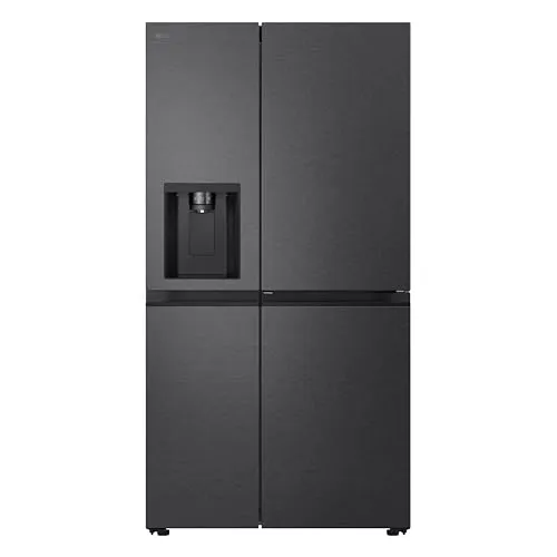 LG Side-by-Side Kühl- und Gefrierkombi 641l - Energieeffizient und Modern - Kühlschrank mit 641l Nutzinhalt, Total No Frost-Technologie und Smart Inverter Compressor® für leisen Betrieb. Ideal für große Haushalte.