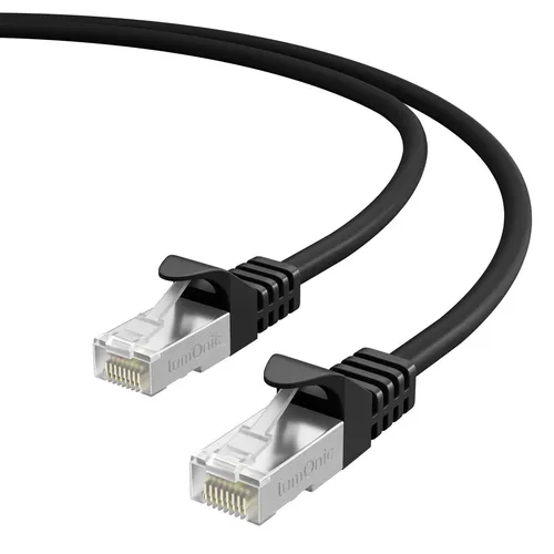 1,5m RJ-45 Netzwerkkabel Patchkabel CAT7 Schwarz S/FTP Ethernet DSL LAN CAT.7
