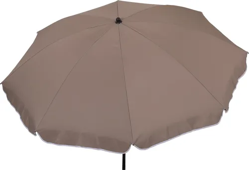 solaris Sonnenschirm 180cm mocca- rund