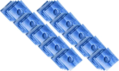 vhbw 50x Luftfilter Ersatz für Limodor F-LF/5, 00010 für Lüfter, Ventilator, Lüftungsgerät