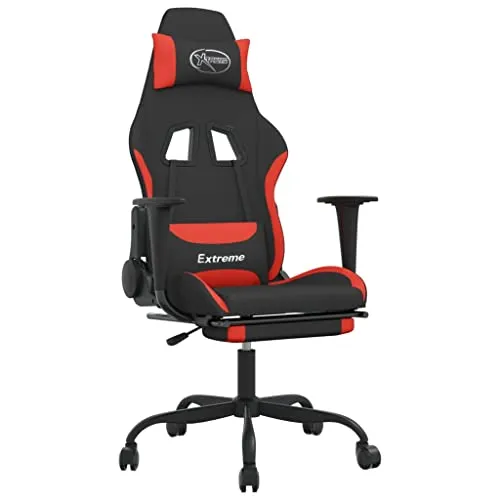 vidaXL Gaming-Stuhl mit Fußstütze