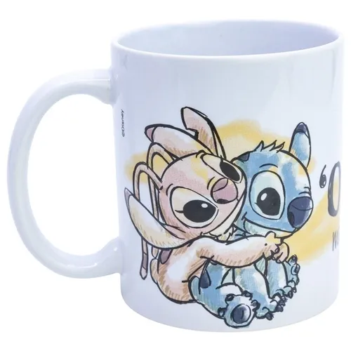 Disney Lilo und Stitch Angel Teetasse Tasse Kaffeetasse Geschenkidee 325 ml