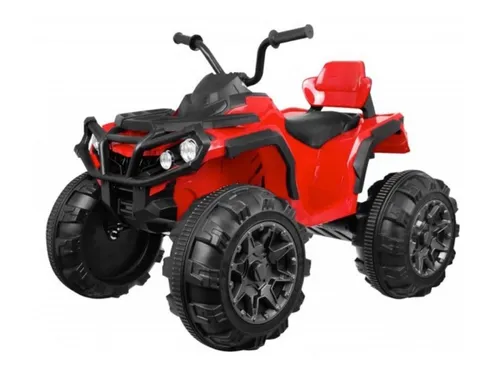 TPFLiving Elektro-Kinderquad Go-Kart - Rot - Elektro-Quad für Kinder bis 5 Jahre, mit 12V Akku und 3 Geschwindigkeiten. Sichert Spaß und Sicherheit durch Fernbedienung und automatische Bremse.