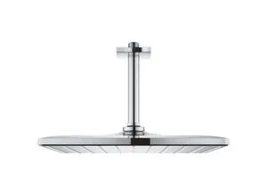 GROHE Rainshower Mono 310 Cube Kopfbrauseset - Duschbrausen mit Deckenauslass 142mm und EcoJoy-Technologie für wassersparenden Genuss. Perfekt für entspannende Duscherlebnisse in Ihrem Badezimmer.