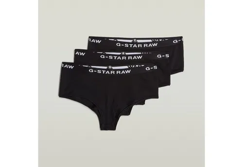 G-STAR Hipster (Packung, 3-St) - Funktionsunterwäsche mit sportlichem Design, der weiche Jerseystoff sorgt für hohen Tragekomfort und der Logobund setzt stilvolle Akzente im Alltag.