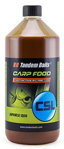 Tandem Baits Karpfen Futter Angelfutter Corn Steep Liquor CSL 1000 ml Japanischer Tintenfisch