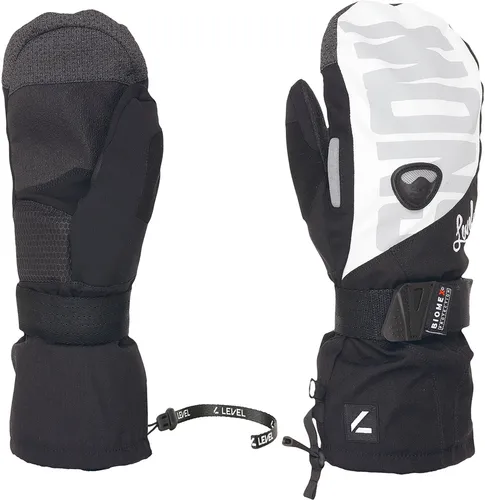 LEVEL BUTTERFLY WOMEN Fäustling 2026 black/white - 8 - Hochwertiger Fäustling für Frauen, wasserabweisend und mit atmungsaktivem Membransystem. Ideal für den Wintersport und höchsten Komfort.