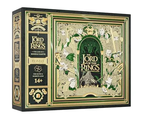 Herr der Ringe Multi-Dimensionales Puzzle (1000 Teile) von theory11