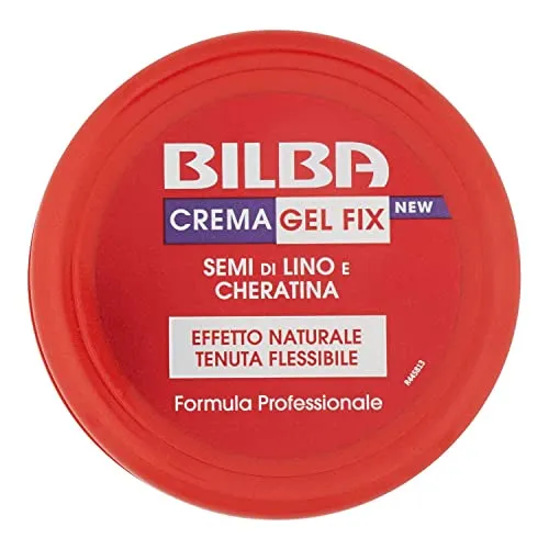 Bilba Wachs mit Leinsamen und Keratin, Fix-Wachs mit flexiblem Halt, professionelle Formel, verleiht Volumen und Glanz, ideal zum Fixieren der Frisur, 100 ml