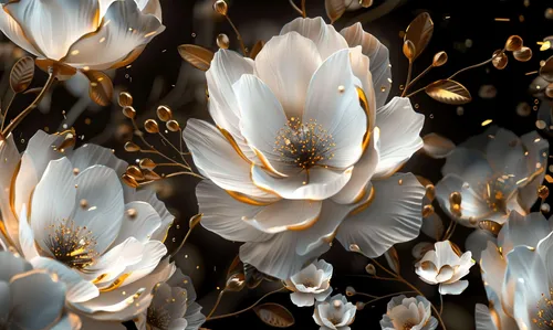 Heizkörperabdeckung Magnetmatte Blumen 60x100