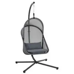 Siena Garden YOBAYA Hängesessel Calm Blue - Faltbar und platzsparend - Gartenmöbel: Der YOBAYA Hängesessel bietet dank hochwertigem AIR MESH Gewebe eine angenehme Luftzirkulation und ist leicht auf- und abzubauen.