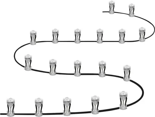 Ledvance Boden-Außenleuchte Endura Garden 18 Dots - Lampen für Außenbereiche, energieeffiziente LED-Technologie für stilvolle Beleuchtung im Garten oder auf der Terrasse.