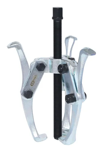 KS Tools 6303002 Abzieher 40 - 220mm - Abzieher mit 3 beidseitig verwendbaren Haken, extrem robuster Spindel und induktiv gehärtetem Gewinde für höchste Langlebigkeit.