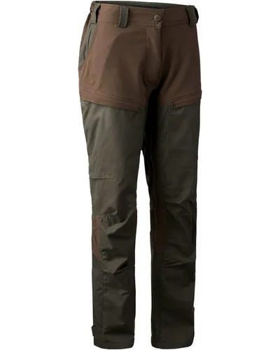 Deerhunter Hose Lady Ann (dunkelgrün) Größe 38 - Vielseitige Outdoorhose für Damen mit 4-Wege-Stretch für optimale Bewegungsfreiheit. Wasserabweisende Imprägnierung und praktische Taschen sorgen für Komfort und Funktionalität bei Outdoor-Aktivitäten.