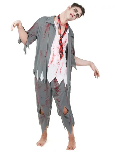 JADEO Kostüm Verwesender Schuljunge Halloweenkostüm