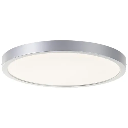 Lightbox LED Wand- & Deckenleuchte 37,5 cm - Spritzwassergeschützt - Moderne LED Deckenleuchte mit flachem Design und 2900 Lumen, ideal für Bad und Feuchträume. Energieeffizient, langlebig und mit neutralweißem Licht für eine angenehme Atmosphäre.