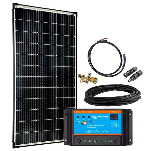 130W 12V Solar Garten-Set Basic Bausatz