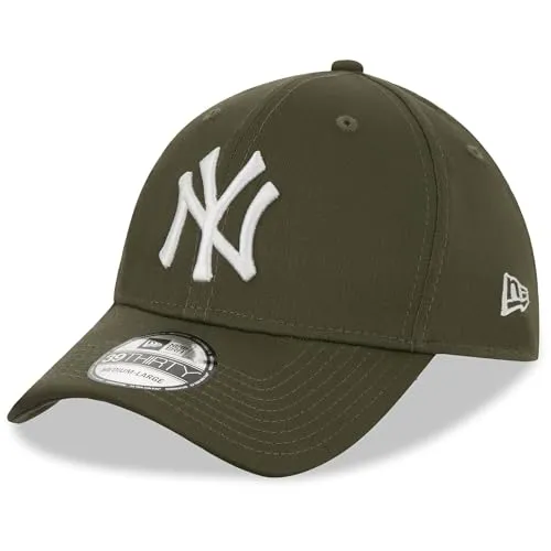 New Era Unisex MLB League Essential 39Thirty Basecap - Stylische New York Yankees Baseballcap von New Era | Klassisches 39Thirty Modell mit gebogenem Schirm | Hohe Qualität sorgt für Langlebigkeit und perfekten Tragekomfort | Erhältlich in verschiedenen Größen