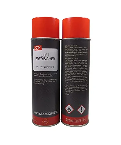 SDV Chemie Lufterfrischer Spray Zitrone 1x 500ml Duftspray Raumspray Raumerfrischer Raumduft