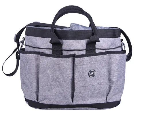 QHP Putztasche für Reiter - Praktische Putztasche für Reiter mit 20 L Volumen, wasserabweisend und robust, ideal zur organisierten Aufbewahrung Deiner Pflegeausrüstung.