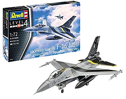 Revell 03905 Modellbausatz F-16 MLU 100th Anniversary
