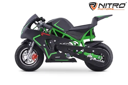 Nitro Motors Rocket VX 800W 36V E Pocketbike Sport 25 kmh Alu Klapppedale