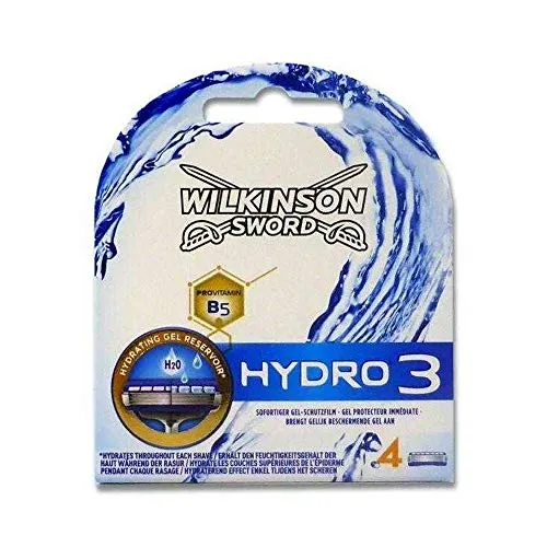 Wilkinson Sword Hydro 3 Rasierklingen, 4 Stück