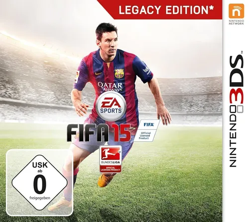 FIFA 15 - Legacy Edition - Nintendo 3DS - Sportspiel für Nintendo 3DS, bietet authentische Fußballerlebnisse und spannende Matches in der Legacy Edition.