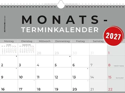 Monatskalender von Zettler