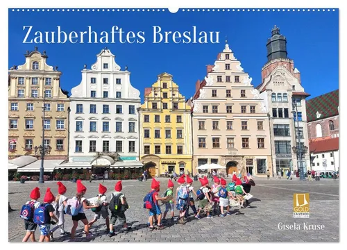 CALVENDO Wandkalender Zauberhaftes Breslau (Wandkalender 2026 DIN A2 quer), CALVENDO Monatsk