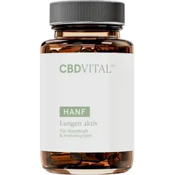 Produktbild CBD Vital Hanf Lungen Aktiv Kapseln (60St)