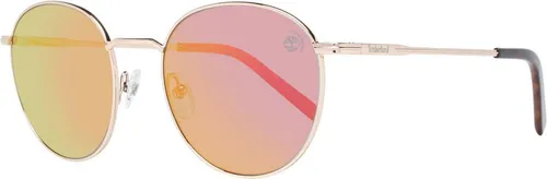 TIMBERLAND SONNENBRILLEN TB9180 5228D - Sonnenbrille mit polarisierenden und verspiegelten Gläsern für 100% UV-Schutz, ideal für sonnige Tage. Elegant in Bronze mit orangefarbigen Gläsern.