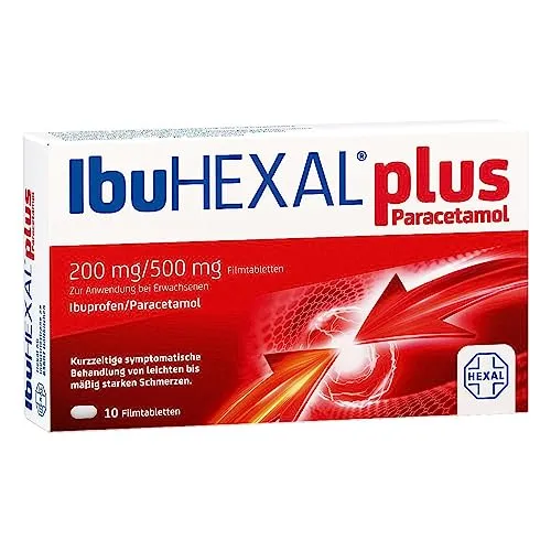 IBUHEXAL plus Paracetamol 200 mg/500 mg Filmtabl. 10 St