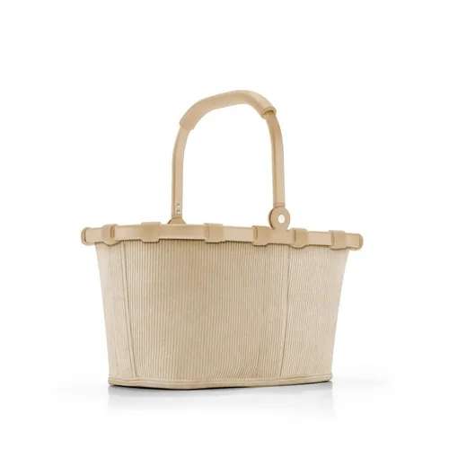 REISENTHEL® carrybag XS frame cord sand – Elegante Einkaufstasche