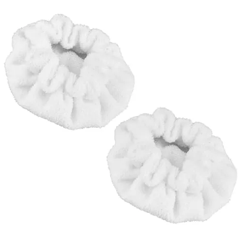 ALANBERG® Dampfreiniger, Leistung: 1500 W, Aufheizzeit: 15 sec., 6-Dampfintensitäten, Volumen: 1.3L, 20-teiliges Zubehörset, Tragbar oder Rollend, Weiß (Baumwoll-Reinigungspad)