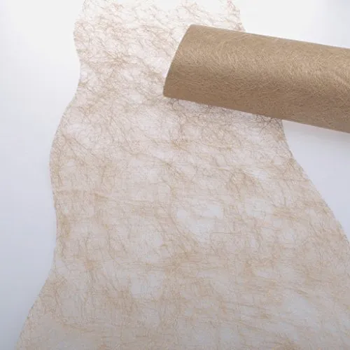 Deko AS Sizoflor Tischband Wellenschnitt dunkelgold 25m in gold von DEKO AS