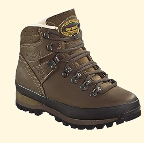 Meindl Borneo Lady 2 MFS Daman Trekkingschuh - Dunkelbraun/Nougat - Wanderschuhe mit Memory-Foam-System für perfekte Anpassung an die Füße und höchsten Tragekomfort auf anspruchsvollen Trekkingtouren.