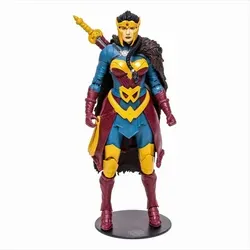 McFarlane DC Multiverse Build A Actionfigur Wonder Woman Endless Winter - 18 cm, detailreich und beweglich mit 22 Artikulationspunkten und Sammelkarte