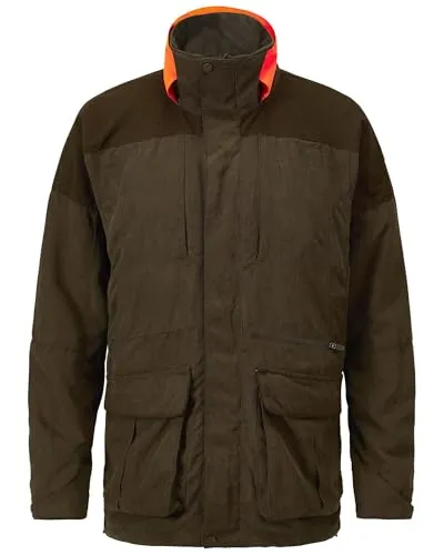 Pinewood Herren Småland Hunters Jacke - Funktionsjacke für die Jagd, wind- und wasserdicht mit 12 praktischen Taschen für Ausrüstung und anpassbarer Passform für maximalen Komfort.