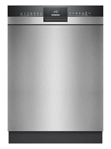 Siemens SN43HS16AE Unterbauspüler 60cm Edelstahl - Effizienter Geschirrspüler mit 13 Maßgedecken, 6 Programmen und Home Connect für einfache Smartphone-Steuerung – ideal für moderne Küchen.