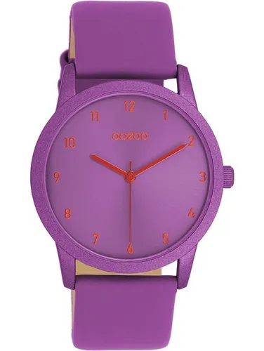 OOZOO Quarzuhr C11173 in lila von OOZOO