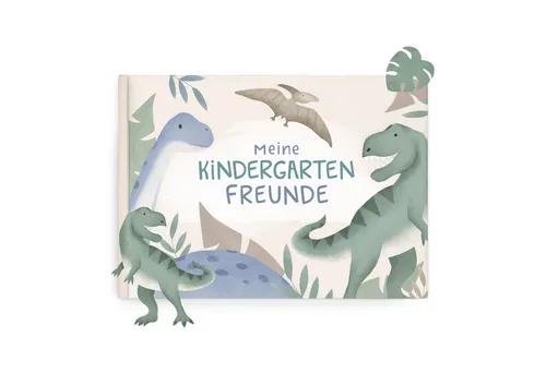mintkind Freundebuch Freundebuch Kindergarten - Erinnerungsbuch 96 Seiten