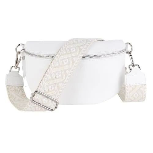 Bauchtaschen Weiß von MIRROSI