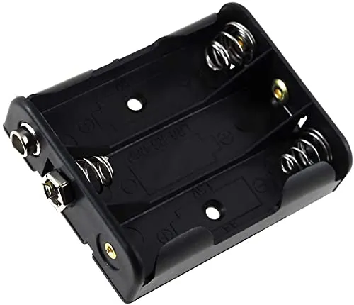 Batteriehalter für 3X Mignon/AA Batterien mit Clip-Anschluss