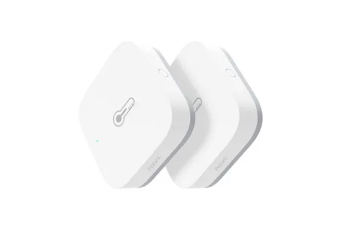 Aqara Feuchtigkeitssensor T1 - Zigbee 3.0 Temperatur-Feuchtigkeitssensor - Automatisierungstechnik: Echtzeitüberwachung von Temperatur und Feuchtigkeit, kompatibel mit HomeKit, Alexa und Google Home für smartes Wohnen.