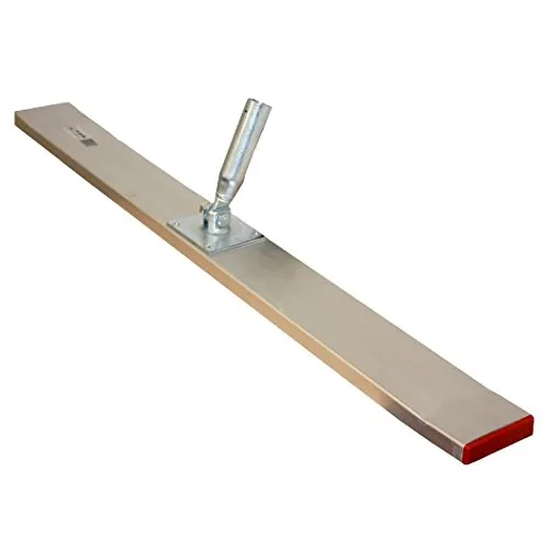 Alu-Betonverteiler 1500 mm - Reibebrett aus Aluminium mit Hohlprofil, beidseitig geschlossene Enden verhindern Übergangsspuren im Beton, Gelenk-Halterung für optimale Handhabung.